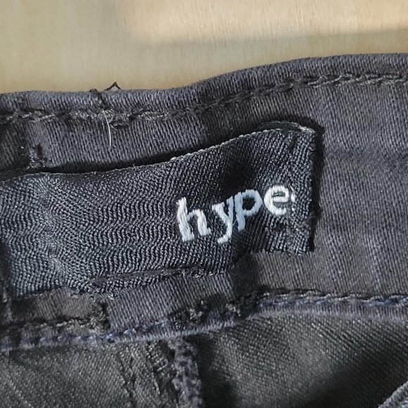 Hype Black Denim Skinny Jeans Women Size 9 - Picture 10 of 10